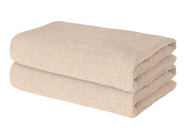 Livarno Home Beige Hand Towels - 2 Pack