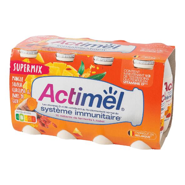 DANONE(R) 				Actimel supermix, 8 pcs