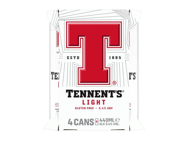 Tennent's Light Lager 3.4% Vol