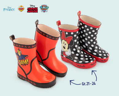 DISNEY Kleinkinder-Regenstiefel