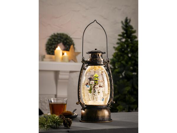 LED Snowing Lantern