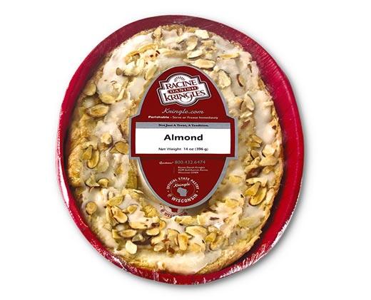 Racine Danish Kringles 
 Almond or Raspberry Kringle