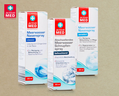 ACTIVE MED Meerwasser Schnupfen-/Nasenspray