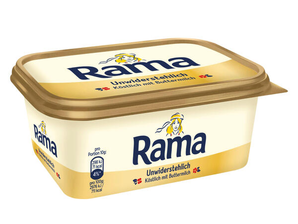 Rama Pflanzenmargarine Unwiderstehlich