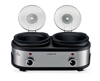 Ambiano Dual Pot Buffet Slow Cooker