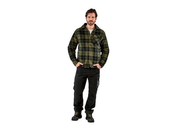 Pánský flanelový overshirt