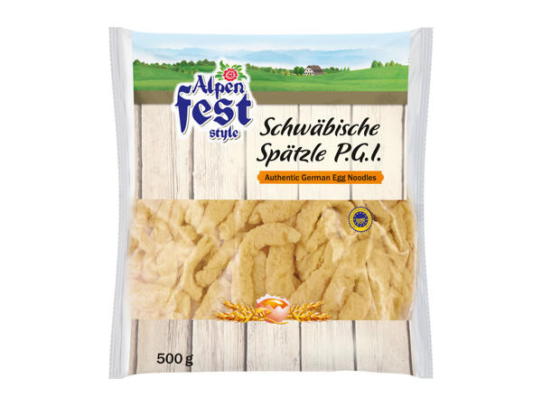 Alpenfest Style Authentic German Noodles