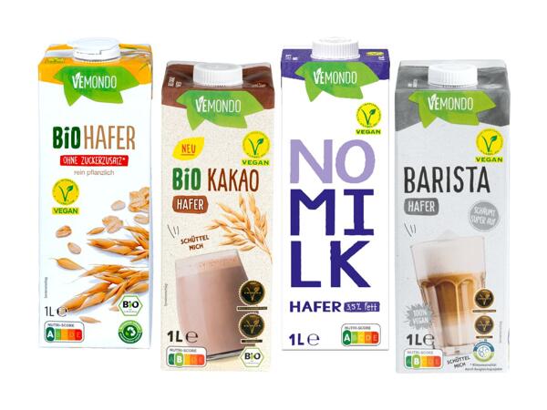 Pflanzlicher Bio-Haferdrink, Schoko-Haferdrink, No Milk oder Barista-Drink