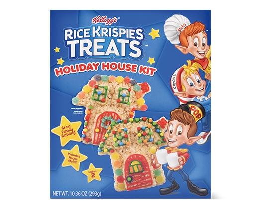 Kellogg's 
 Rice Krispies Treat Kit Holiday House or Christmas Stocking