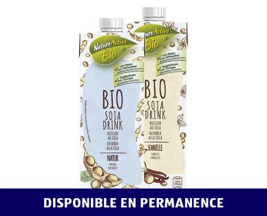 NATURE ACTIVE BIO 
 BOISSON AU SOJA BIO