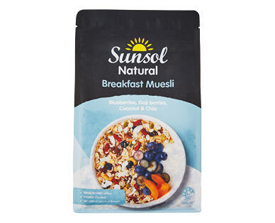 Sunsol Breakfast Muesli 500g