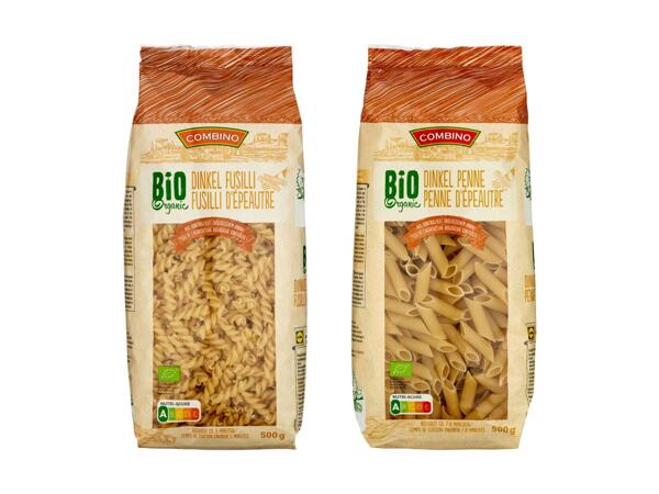 Fusilli/​penne à l'épeautre bio