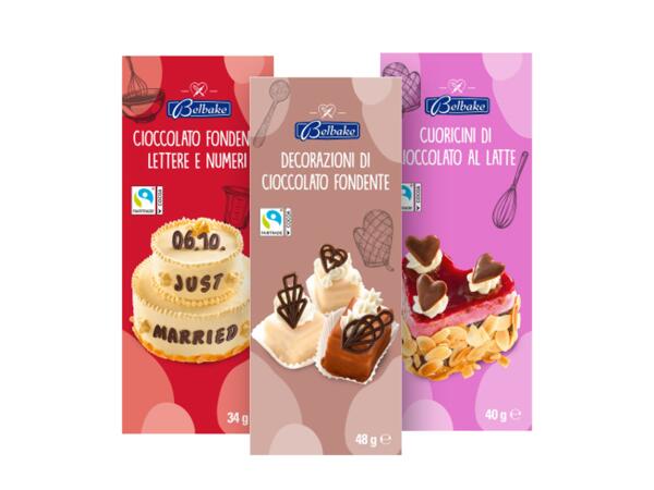 Fairtrade Chocolate Decoration