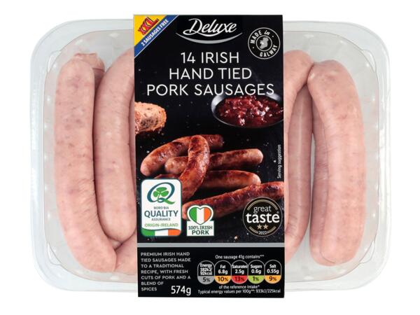 Deluxe XXL Hand Tied Pork Sausages