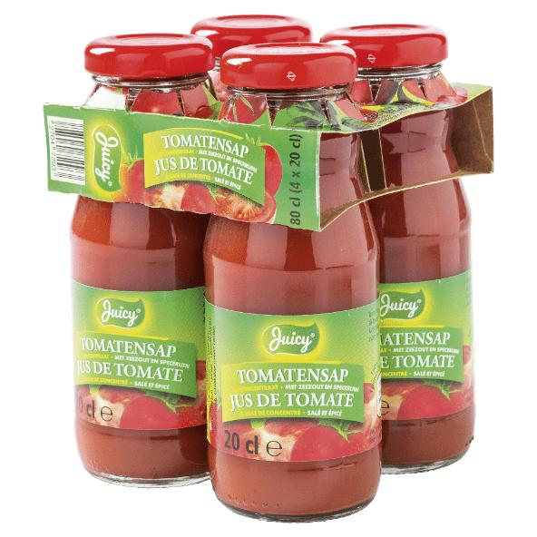 Tomatensap, 4 st.