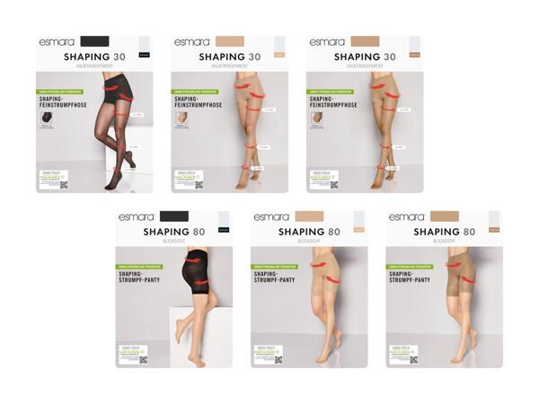 Collants fins sculptants/​Culotte intégrée