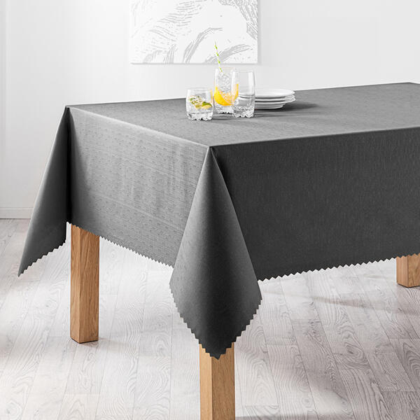 Leinenoptik-Tischdecke