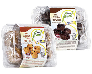 ENJOY FREE! GLUTENFREIE MINI-KUCHENSTÜCKE