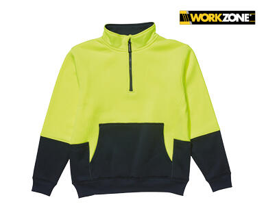 Men's Hi-Vis Quarter Zip Top or Hoodie