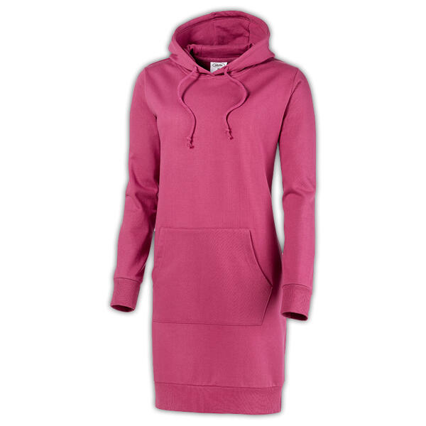 Kapuzen-Sweatkleid