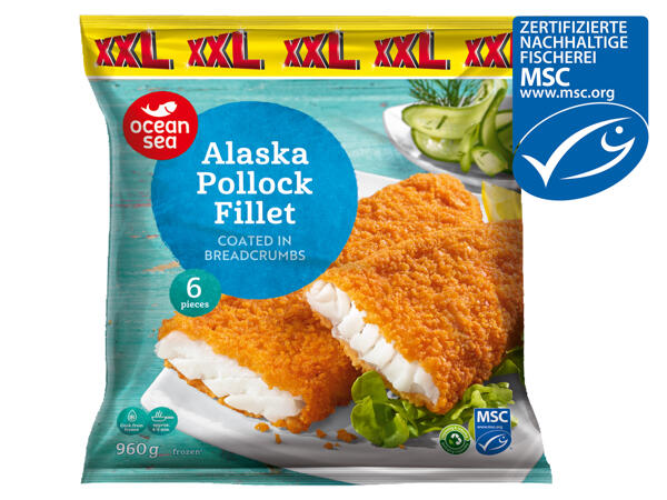 MSC Alaska Seelachs paniert 960 g