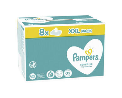 PAMPERS(R) 
 SALVIETTINE UMIDIFICATE SENSITIVE