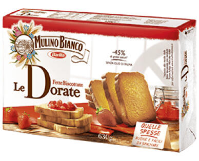 MULINO BIANCO/BARILLA 
 FETTE DORATE