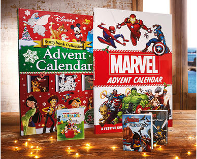 Disney or Marvel Advent Calendar Story Collection