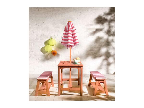 Livarno Home Kids' Wooden Picnic Table