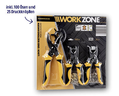WORKZONE(R) Loch-/Nietenzange