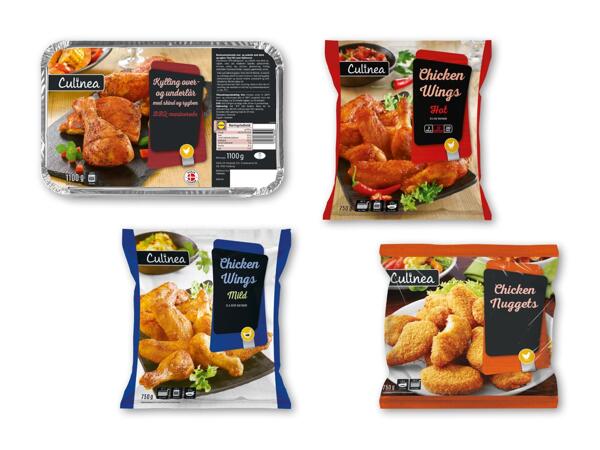 CULINEA Kyllingevinger, -nuggets eller -over- og -underlår