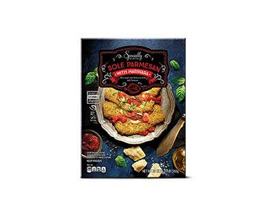 Specially Selected Sole Parmesan with Marinara