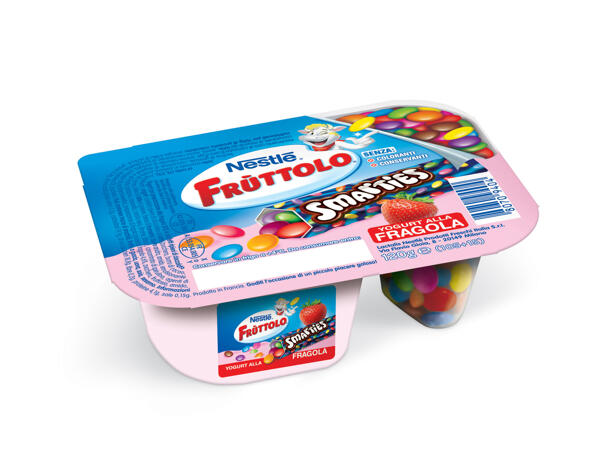 Fruttolo Smarties Strawberry Yoghurt