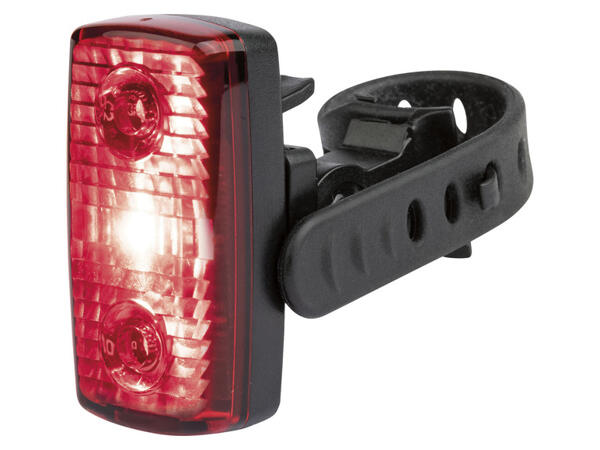 CRIVIT Sada LED světel s funkcí brzdového světla, 2dílná