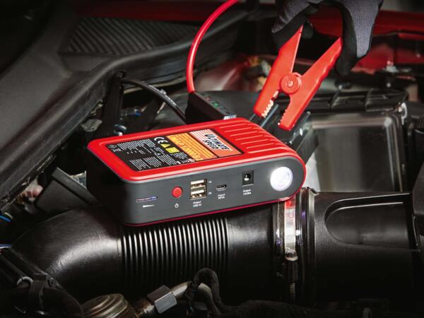 Portable Jump Starter with Power Bank