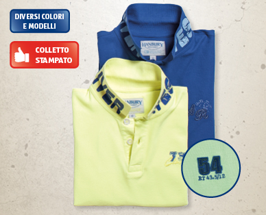 Maglietta polo da uomo HANBURY