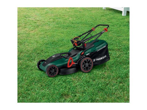 Parkside 44cm Corded Electric Lawnmower - 1800W