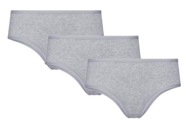 Ladies' Hipster Briefs with Organic Cotton