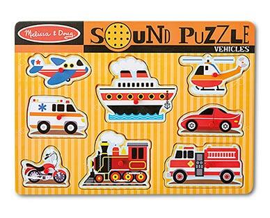 Melissa & Doug 
 Sound Puzzle