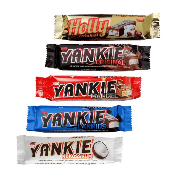 TOMS Yankie eller Holly chokoladebar