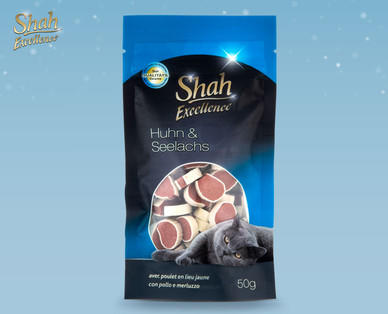 SHAH EXCELLENCE Katzensnack Huhn & Seelachs