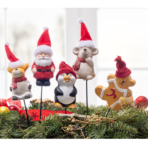 Terrakotta-Weihnachtsstecker