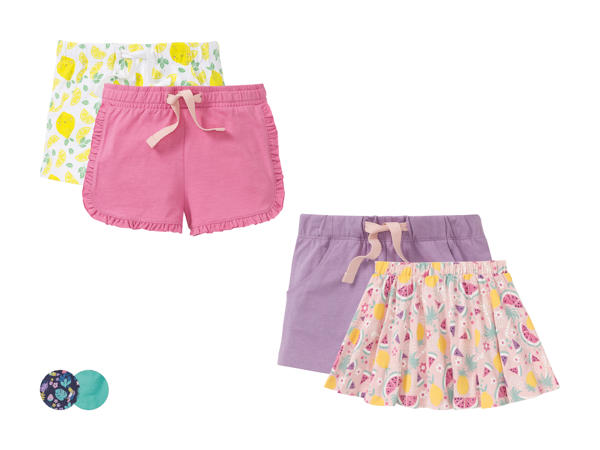 Shorts/ jupes pour fille, lot de 21