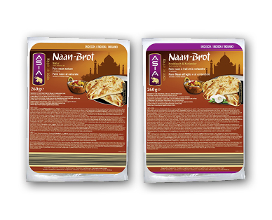 ASIA Naan-Brot