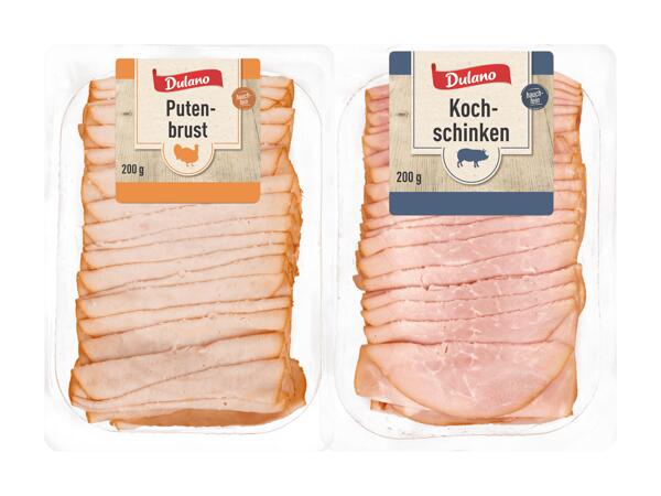 Putenbrust oder Kochschinken