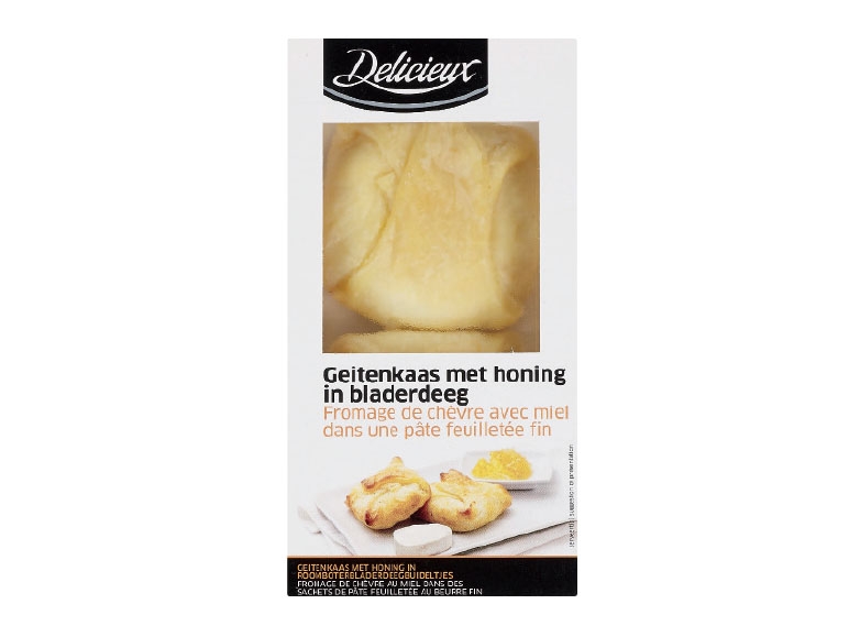 Fromage de chèvre dans une pâte feuilletée