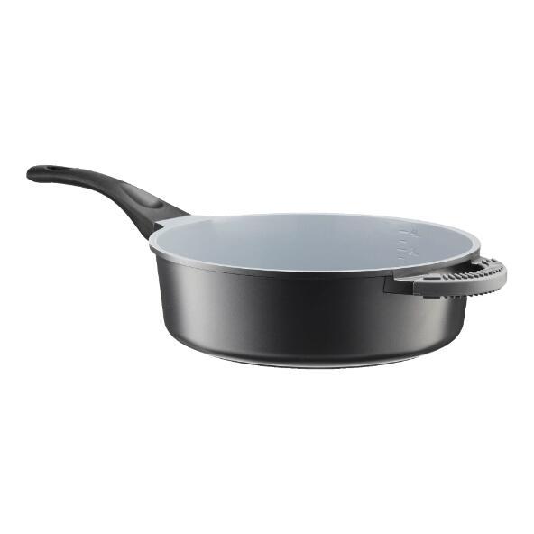 CROFTON(R) Gussaluminiumpfanne mit Deckel, 28 cm