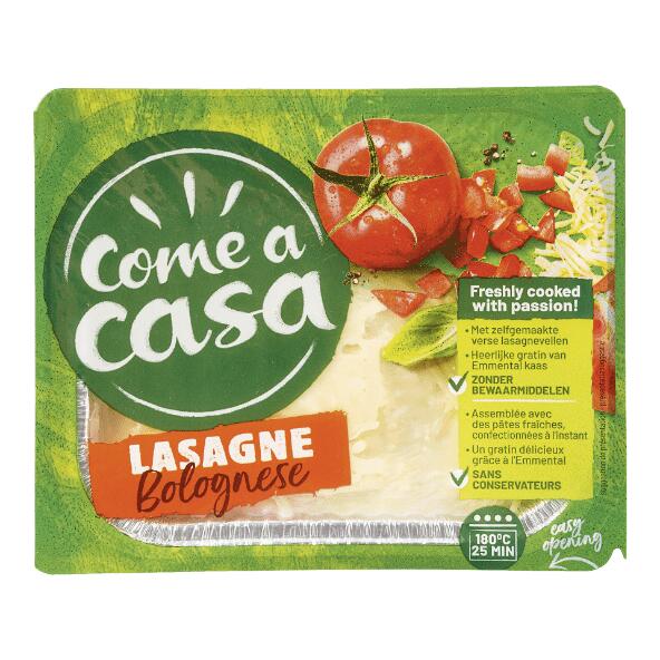 COME A CASA(R) 				Lasagne bolognese