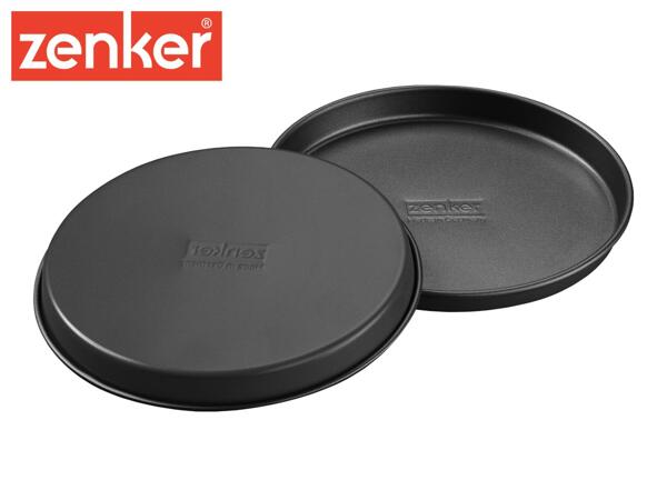 Zenker Small Pizza Baking Tray - 2 Pack