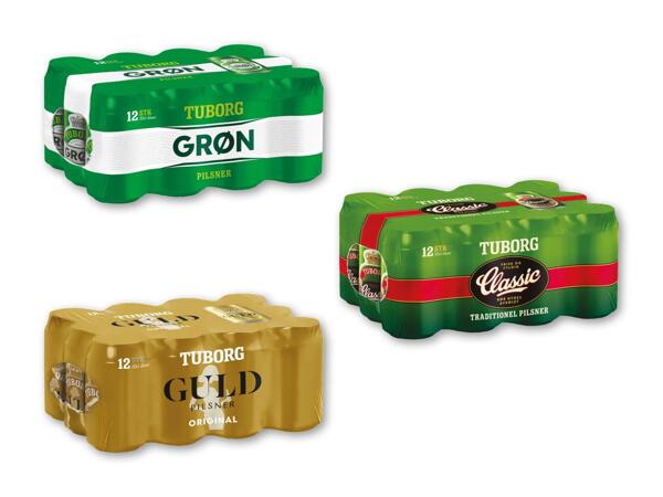 Grøn Tuborg Pilsner, Classic eller Guld